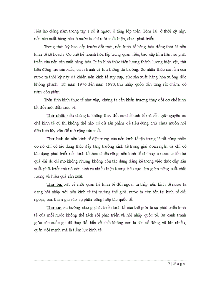image for page Vận dụng những lí luận về kinh tế hàng hóa vào điều kiện của việt nam ngày nay