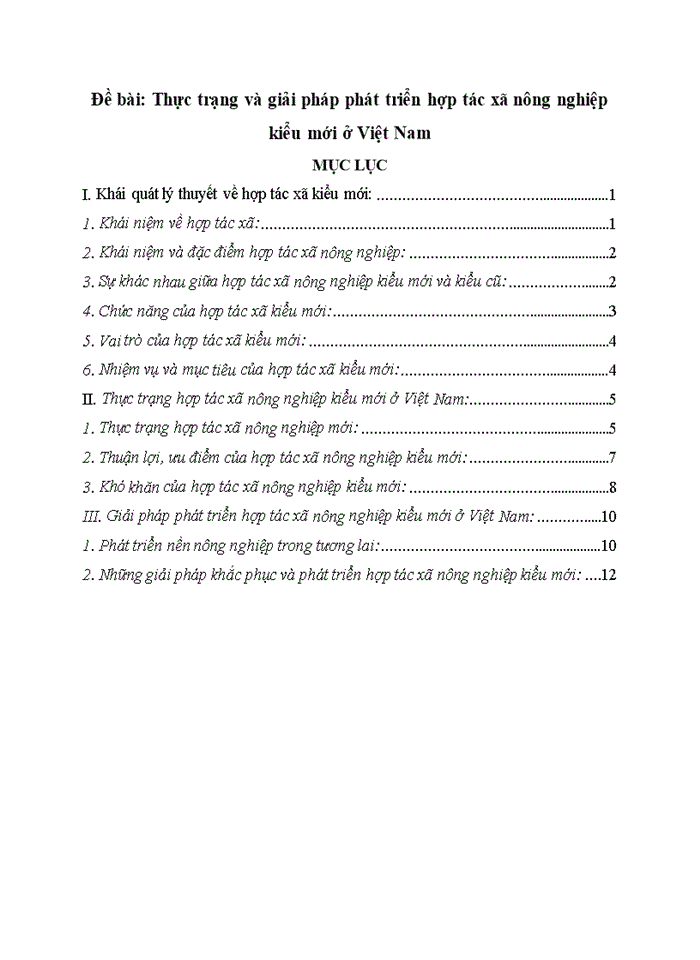 image for page Thực trạng và giải pháp phát triển hợp tác xã nông nghiệp kiểu mới ở Việt Nam