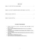 Các yếu tố ảnh hưởng đến quyết định cơ cấu vốn