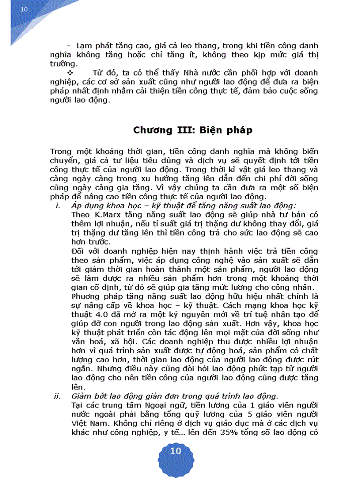 image for page Lý luận về tiền công và sự vận dụng lý luận tiền công trong vấn đề tiền lương ở Việt Nam hiện nay