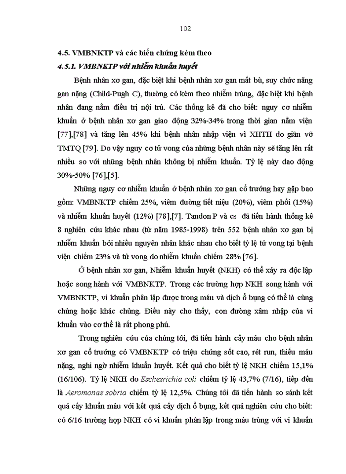 image for page Một số đặc điểm lâm sàng, cận lâm sàng và kết quả điều trị viêm màng bụng nhiễm khuẩn tự phát ở bệnh nhân xơ gan