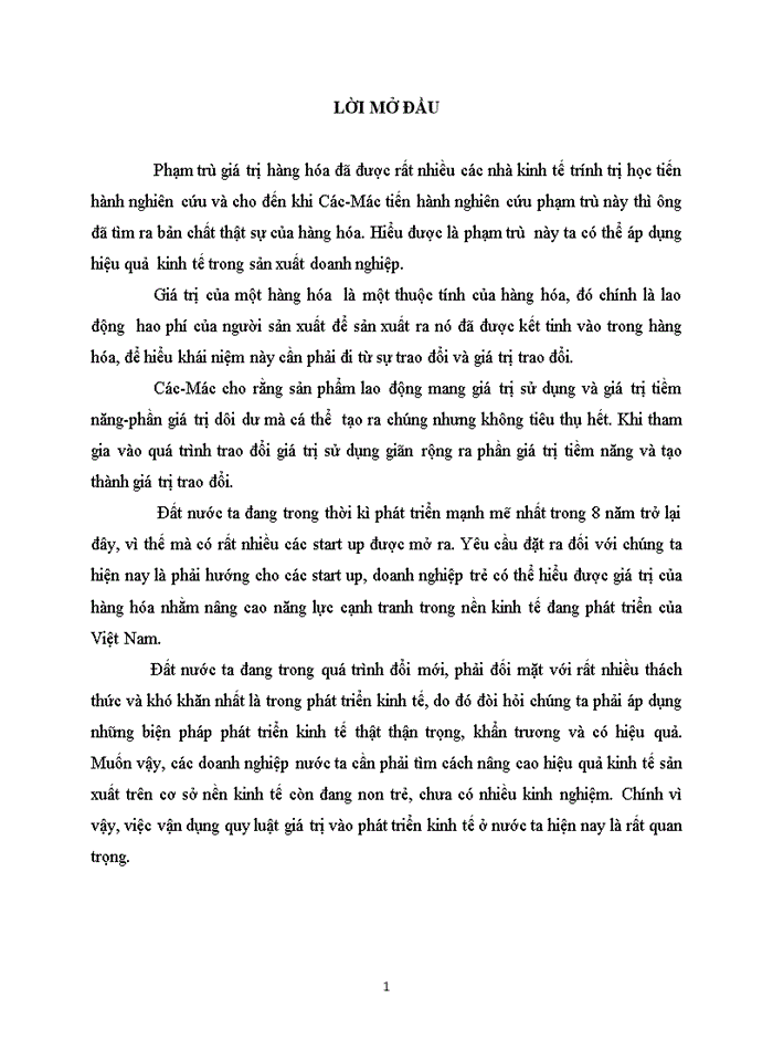 image for page Giá trị hàng hóa với việc nâng cao năng lực cạnh tranh của nền kinh tế Việt Nam hiện nay