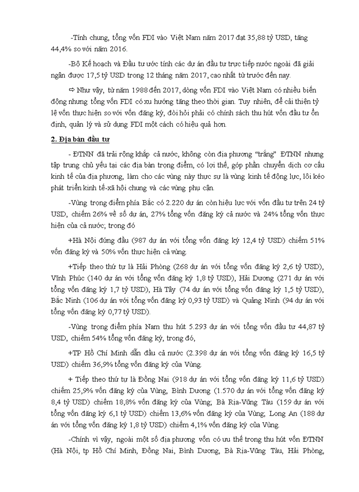 image for page Các giải pháp nhằm nâng cao năng lực cạn tranh của Việt Nam trong thu hút FDI