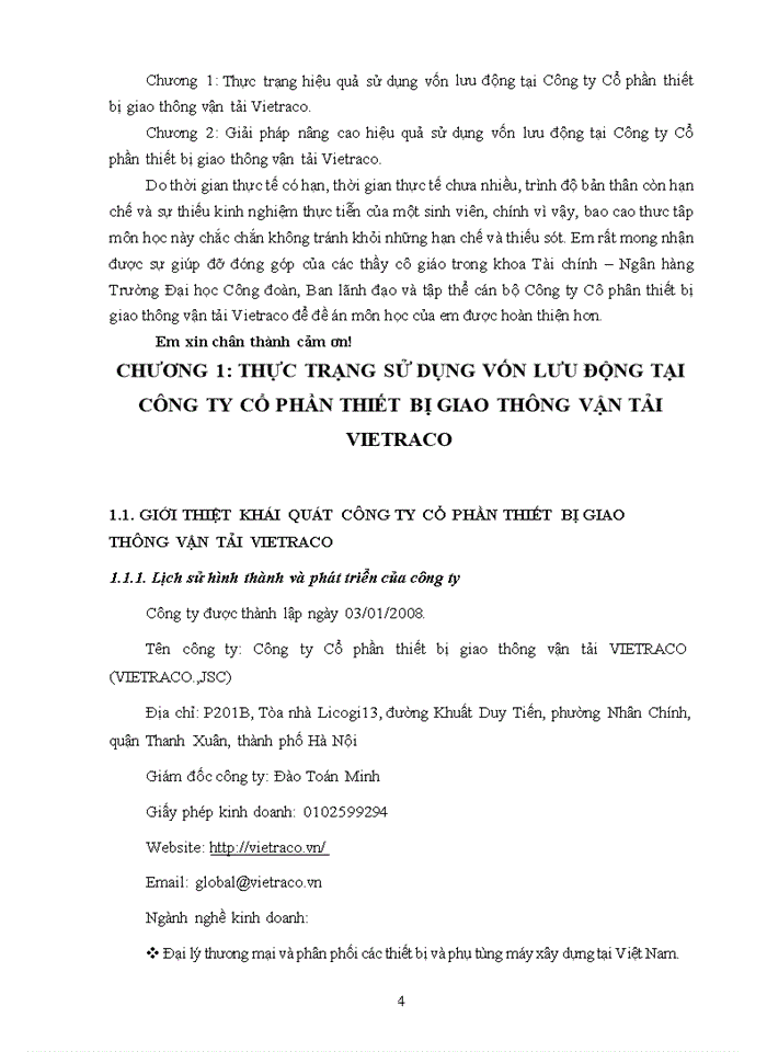 image for page Giải pháp nâng cao hiệu quả sử dụng vốn lưu động tại công ty cổ phần thiết bị giao thông vận tải vietraco