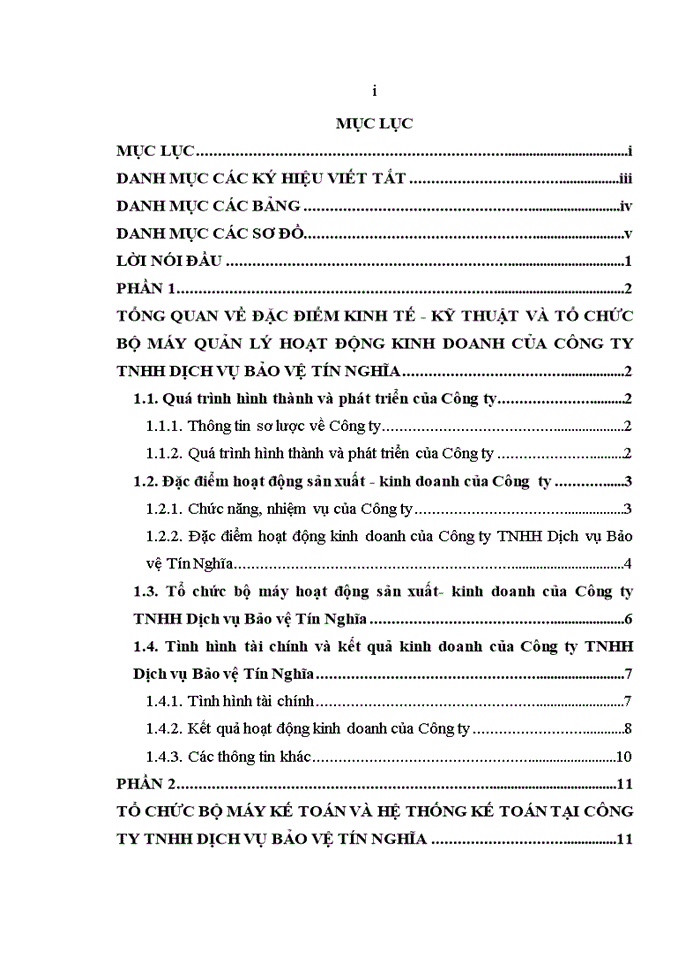 image for page Đánh giá về tình hình tổ chức hạch toán kế toán tại công ty tnhh dịch vụ bảo vệ tín nghĩa