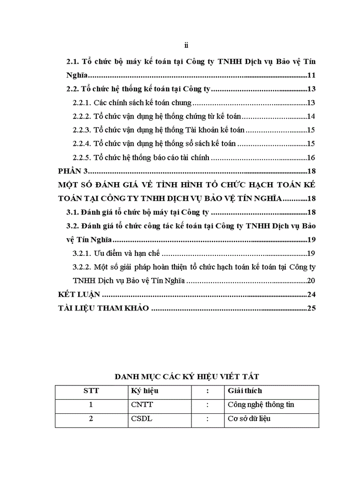 image for page Đánh giá về tình hình tổ chức hạch toán kế toán tại công ty tnhh dịch vụ bảo vệ tín nghĩa