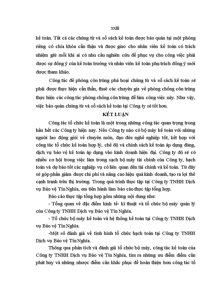 image for page Đánh giá về tình hình tổ chức hạch toán kế toán tại công ty tnhh dịch vụ bảo vệ tín nghĩa