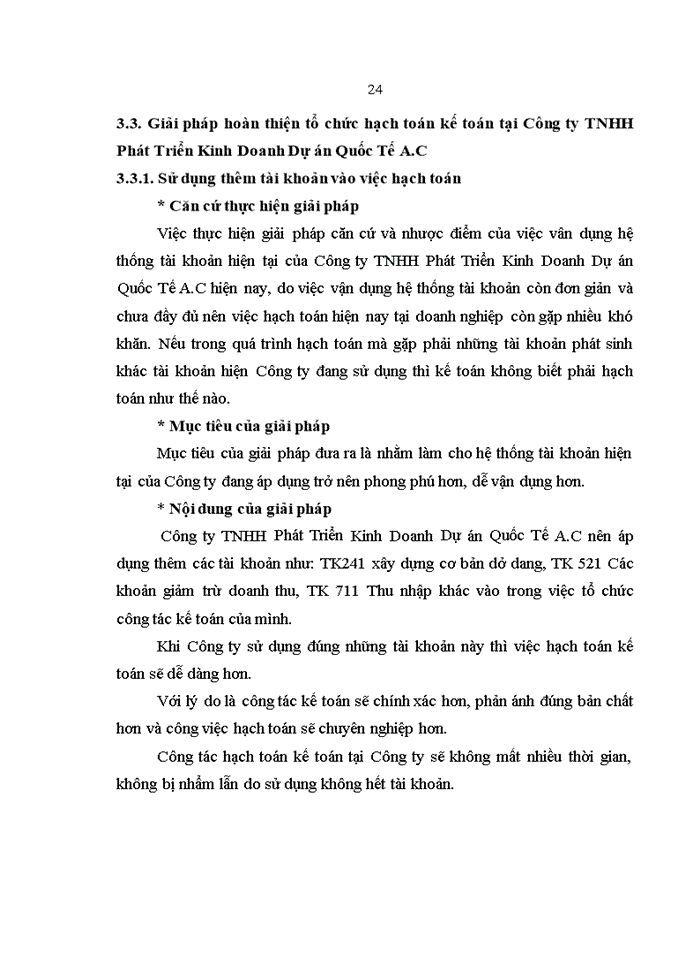 image for page Đánh giá về tình hình tổ chức hạch toán kế toán tại công ty tnhh phát triển kinh doanh dự án quốc tế a.c