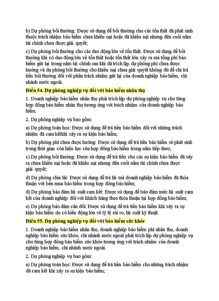 image for page các yêu cầu bắt buộc đối với một doanh nghiệp Bảo hiểm