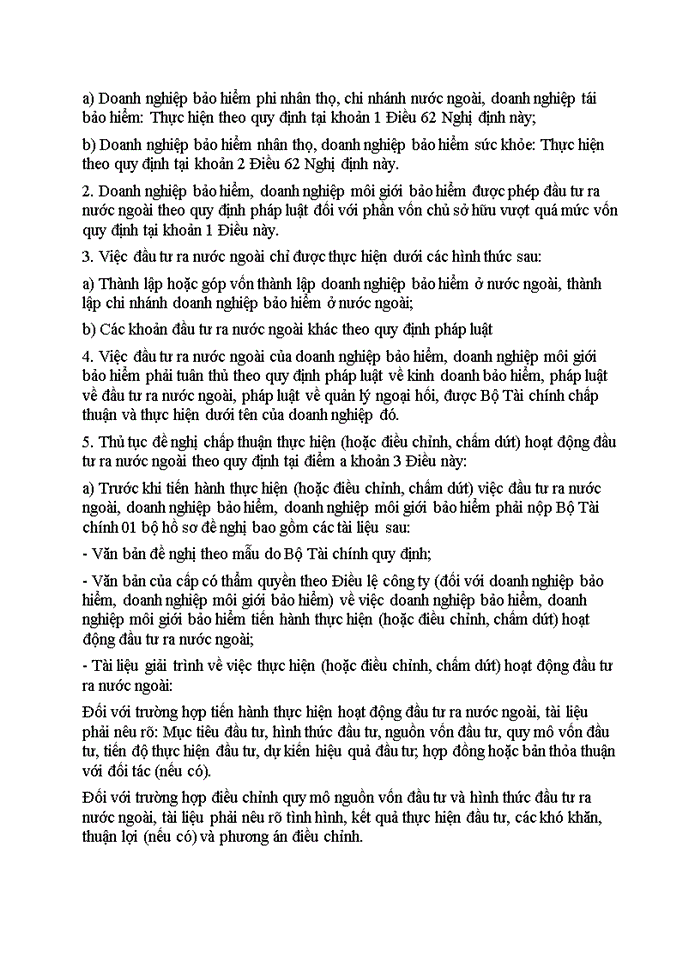 image for page các yêu cầu bắt buộc đối với một doanh nghiệp Bảo hiểm