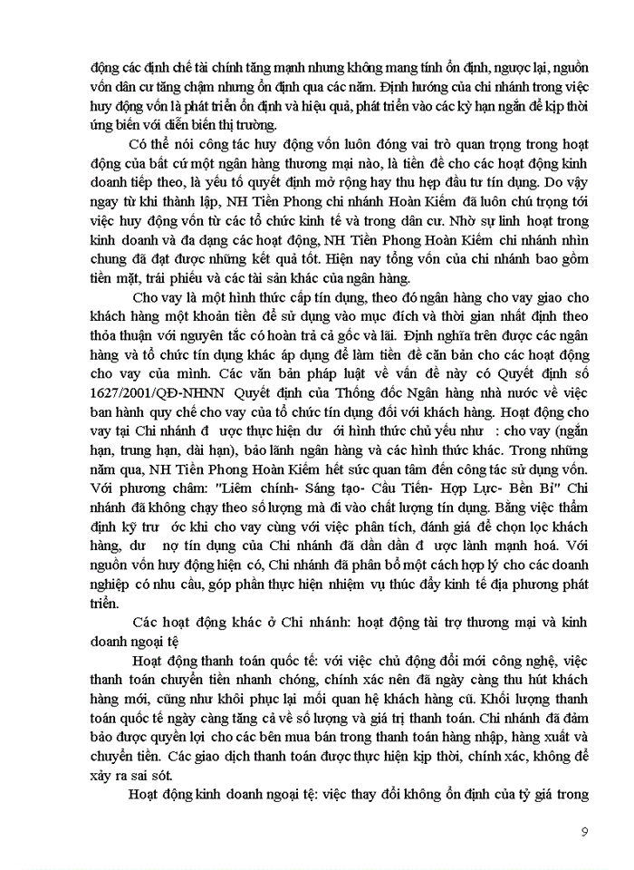image for page Pháp luật về phòng ngừa rủi ro tín dụng trong hoạt động ngân hàng và thực trạng quản lý rủi ro tín dụng tại Ngân hàng TMCP Tiền Phong- Chi nhánh Hoàn Kiếm