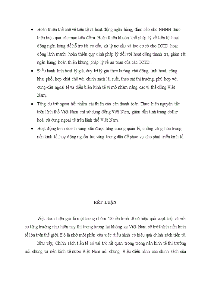 image for page Chính sách tiền tệ ở Việt Nam hiện nay