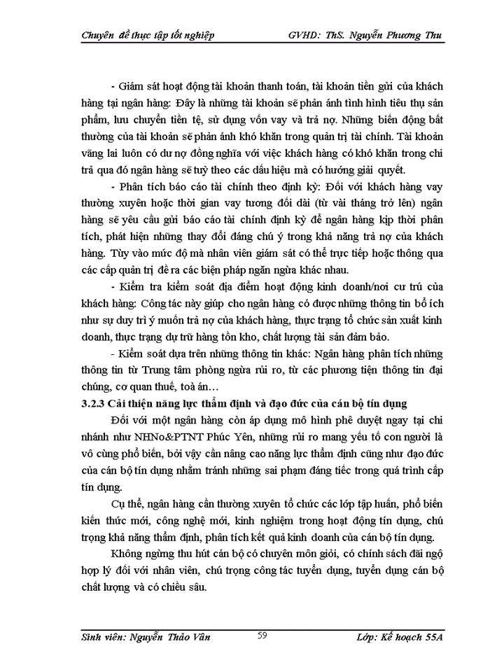 image for page Nâng cao hiệu quả hoạt động tín dụng tại Ngân hàng Nông nghiệp và Phát triển Nông thôn Việt Nam chi nhánh Phúc Yên