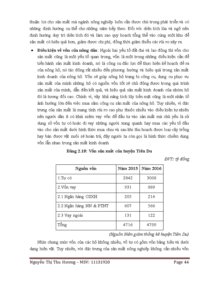 image for page Chuyển dịch cơ cấu ngành nông nghiệp huyện Tiên Du, tỉnh Bắc Ninh giai đoạn 2017 – 2020