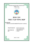 Báo cáo thực tập tổng hợp công ty luật trách nhiệm hữu hạn bd và cộng sự.