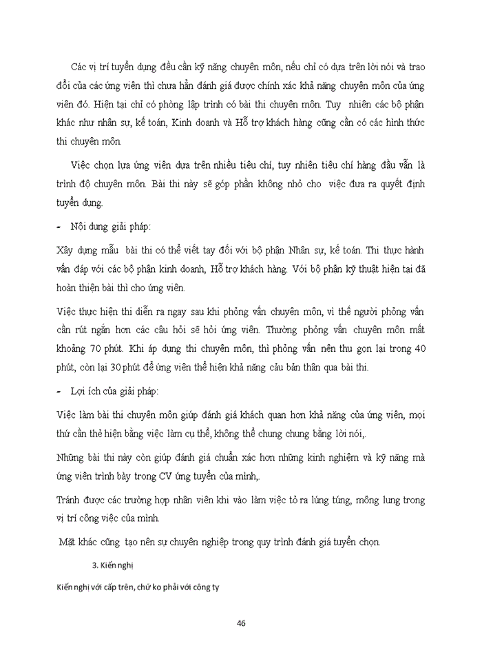 image for page Giải pháp hoàn thiện công tác tuyển dụng nguồn nhân lực tại công ty cổ phần giải pháp ez