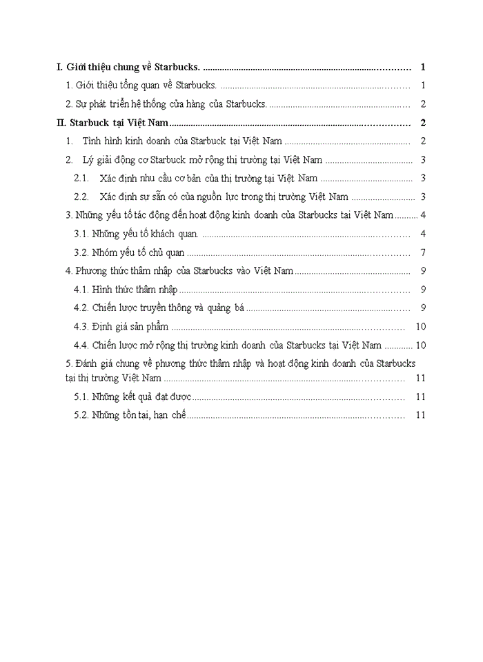 image for page Starbuck tại thị trường việt nam