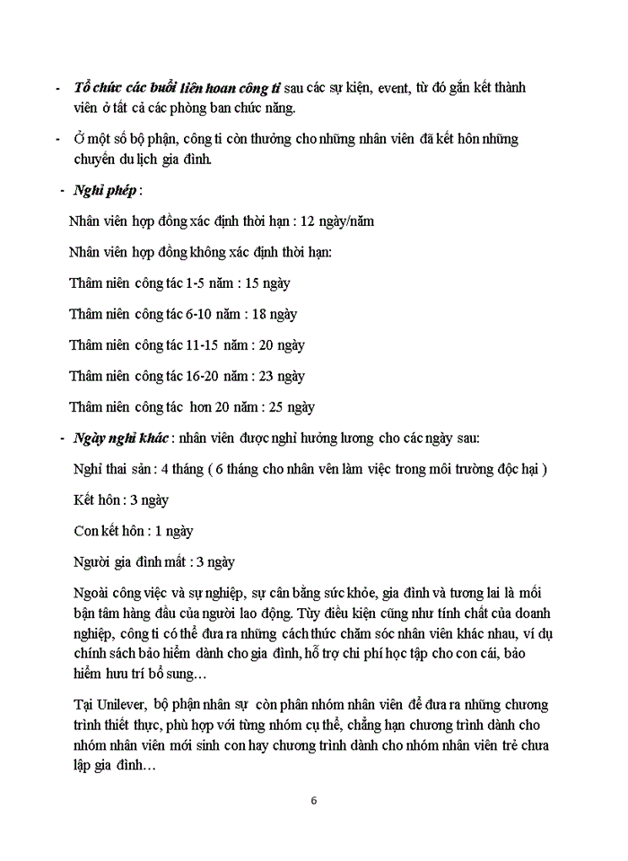 image for page Các chính sách tạo động lực cho người lao động tại công ty Unilever Việt Nam