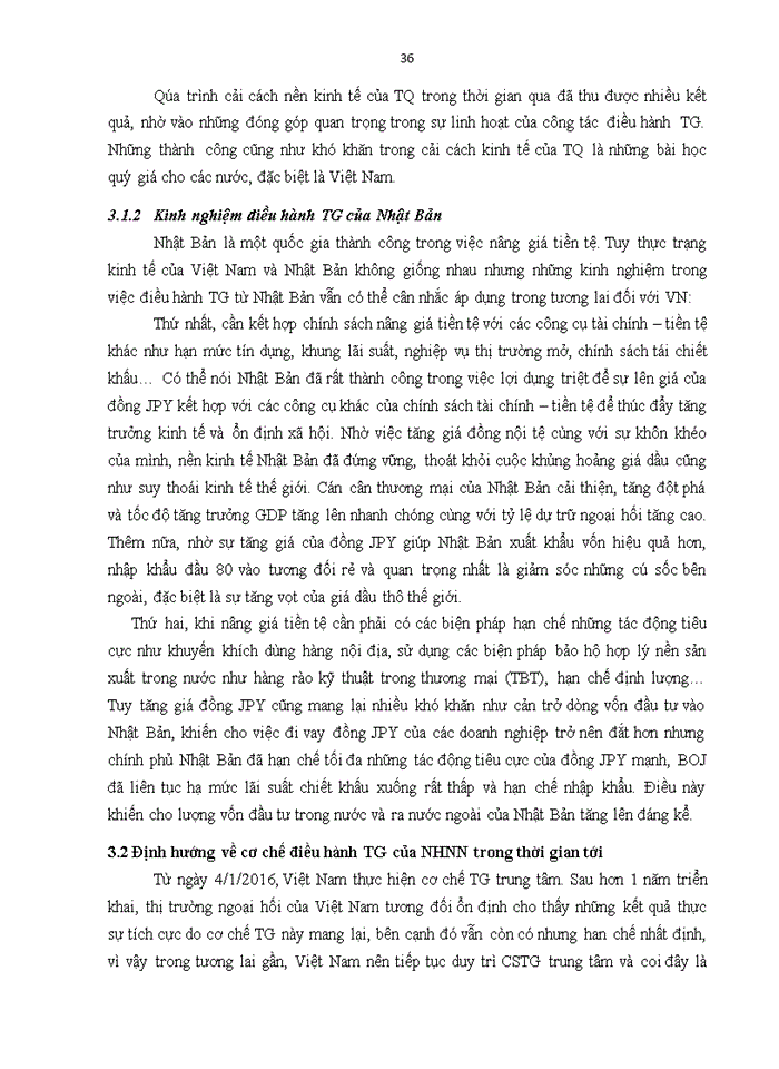 image for page Phân tích những đổi mới trong cơ chế điều hành TG của NHNN Việt Nam trong giai đoạn 2007-2017