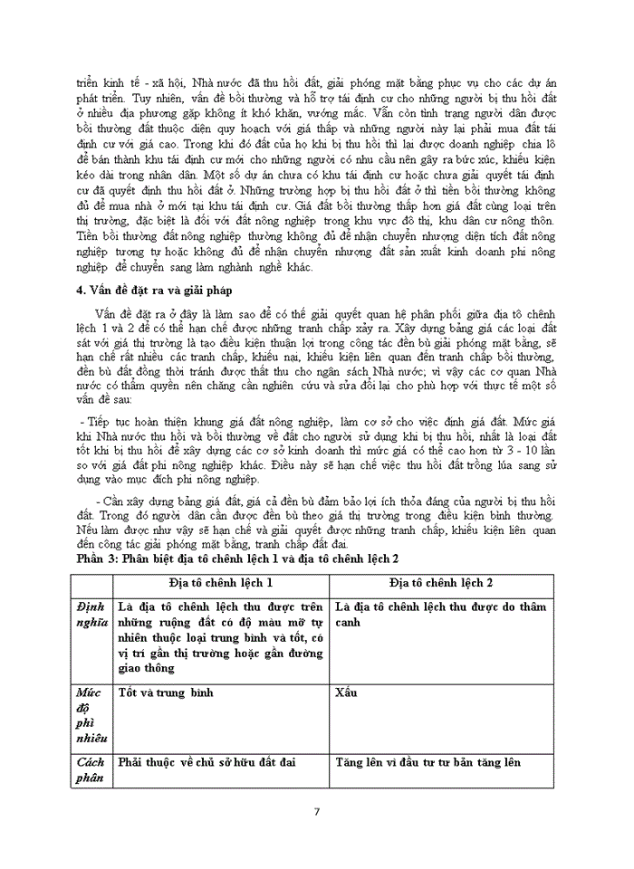 image for page Phân tích nguồn gốc và bản chất địa tô. Các loại địa tô chênh lệch 1, 2