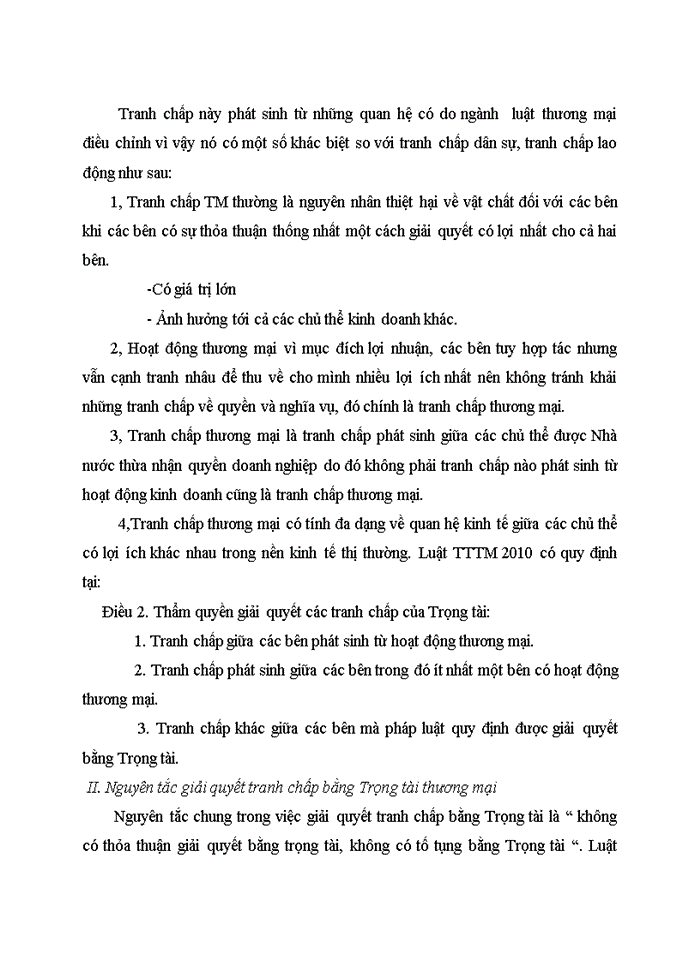 image for page Giải quyết tranh chấp kinh doanh, thương mại bằng Trọng tài thương mại