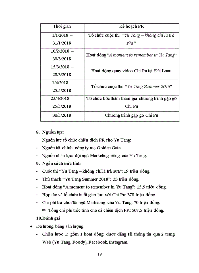 image for page Quan hệ công chúng lập kế hoạch pr cho yu tang