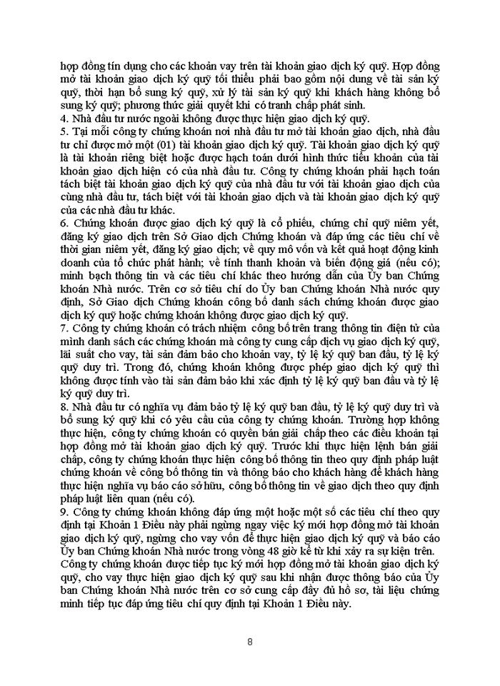 image for page Quy định về giao dịch trên thị trường chứng khoán