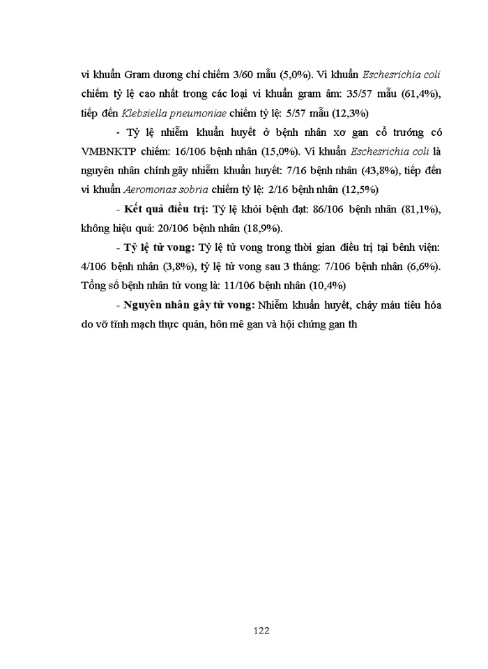 image for page Nghiên cứu đặc điểm lâm sàng, cận lâm sàng và điều trị ở bệnh nhân xơ gan có biến chứng viêm màng bụng nhiễm khuẩn tự phát