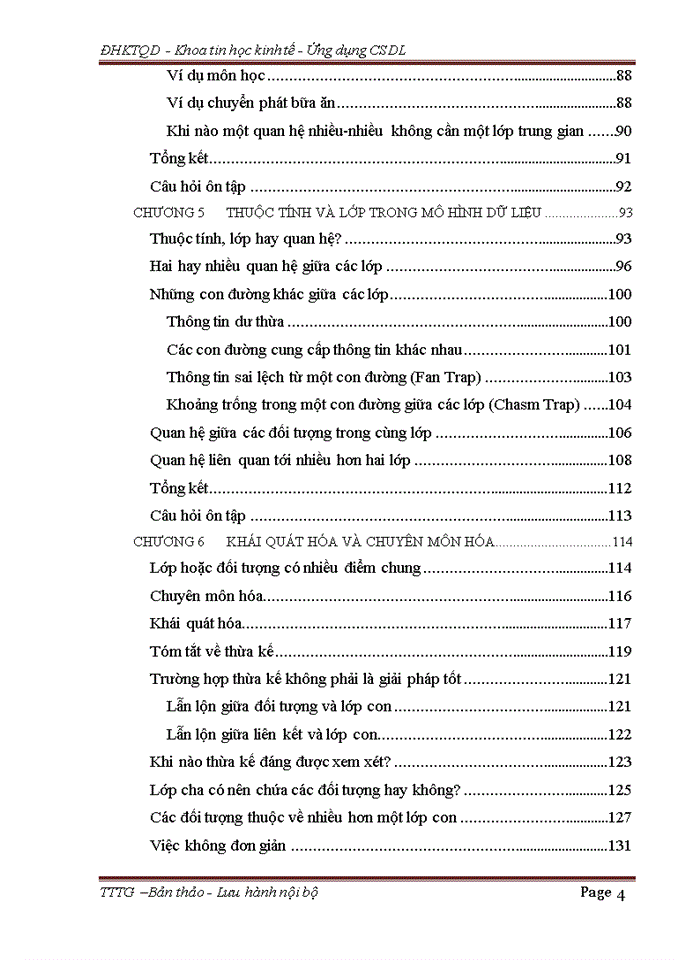 image for page Từ mô hình dữ liệu tới lược đồ quan hệ