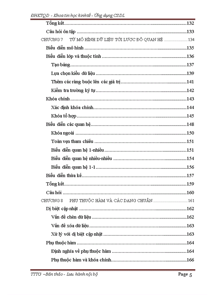 image for page Từ mô hình dữ liệu tới lược đồ quan hệ