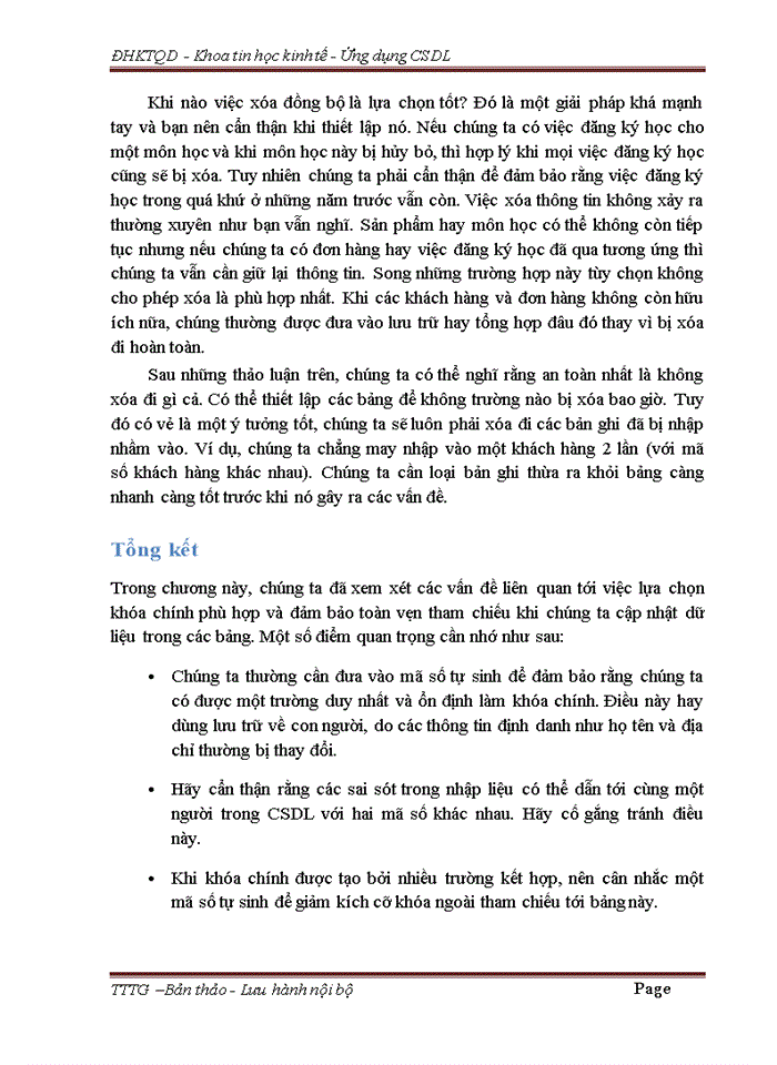 image for page Từ mô hình dữ liệu tới lược đồ quan hệ