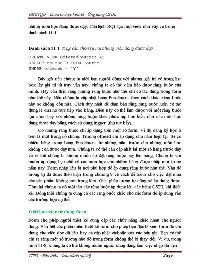 image for page Từ mô hình dữ liệu tới lược đồ quan hệ