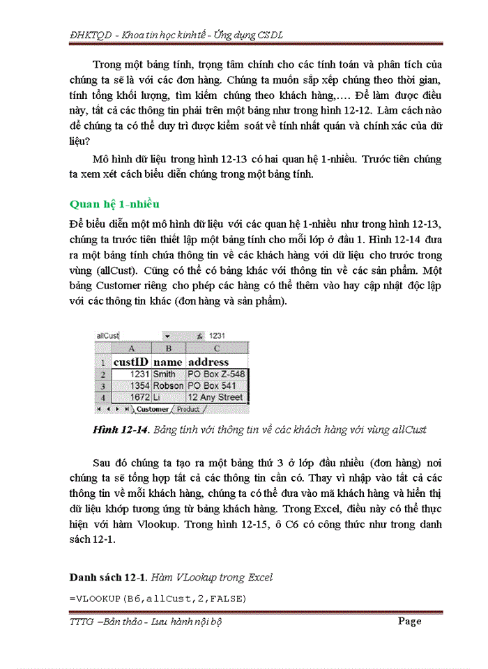 image for page Từ mô hình dữ liệu tới lược đồ quan hệ