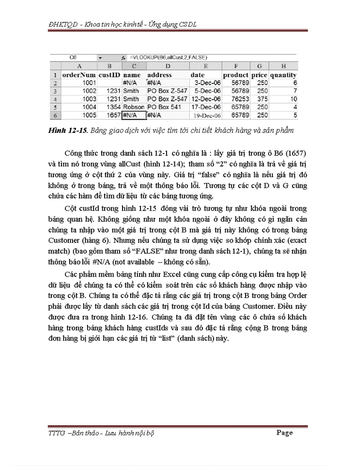 image for page Từ mô hình dữ liệu tới lược đồ quan hệ