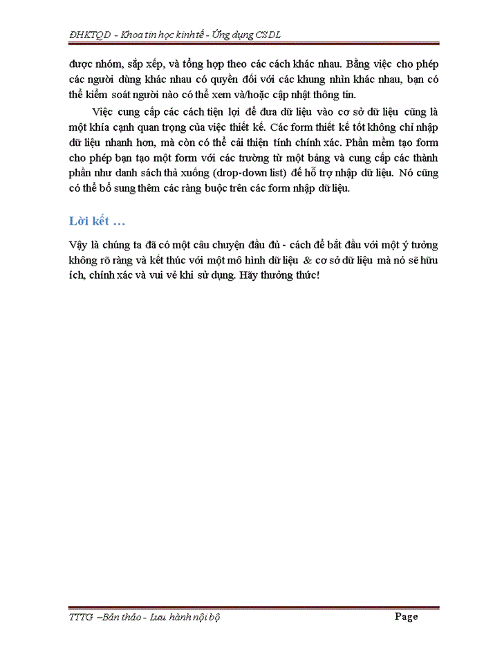 image for page Từ mô hình dữ liệu tới lược đồ quan hệ