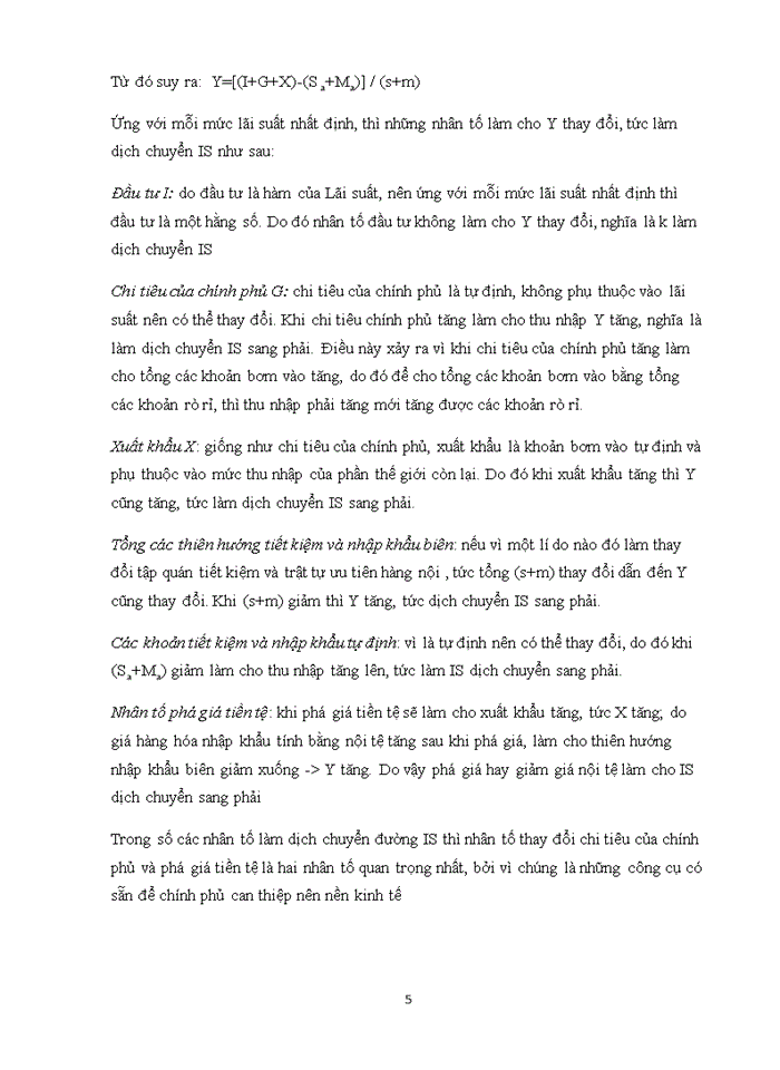 image for page Mô hình Mundell-Fleming và cân bằng bên trong và bên ngoài