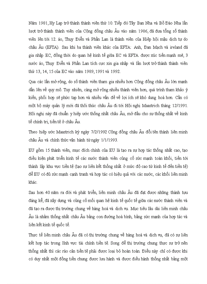 image for page Liên minh tiền tệ quốc tế và triển vọng liên minh tiền tệ của Việt Nam (AEC)