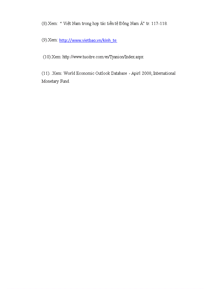 image for page Liên minh tiền tệ quốc tế và triển vọng liên minh tiền tệ của Việt Nam (AEC)