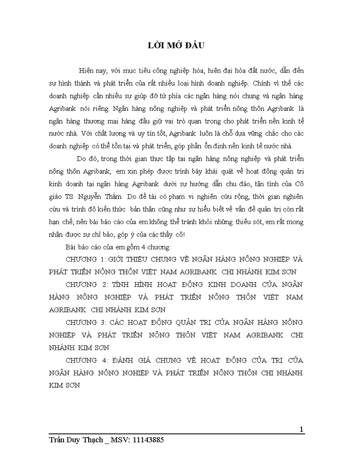image for page Các hoạt động quản trị của ngân hàng nông nghiệp và phát triển nông thôn việt nam agribank chi nhánh kim sơn