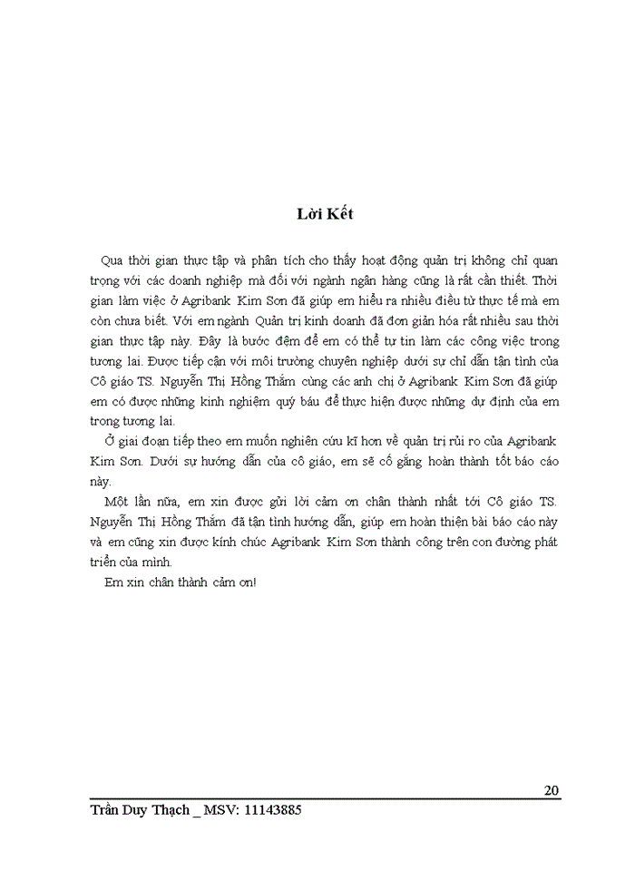 image for page Các hoạt động quản trị của ngân hàng nông nghiệp và phát triển nông thôn việt nam agribank chi nhánh kim sơn