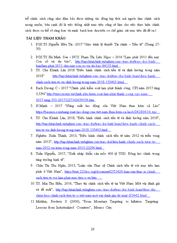 image for page Chính sách tiền tệ nới lỏng của việt nam giai đoạn 2010 – 2017