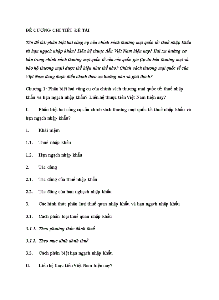 image for page Phân biệt hai công cụ của chính sách thương mại quốc tế: thuế nhập khẩu và hạn ngạch nhập khẩu