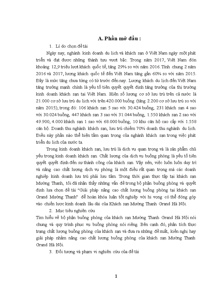 image for page Giải pháp nâng cao chất lượng dịch vụ buồng phòng tại khách sạn grand mường thanh hà nội