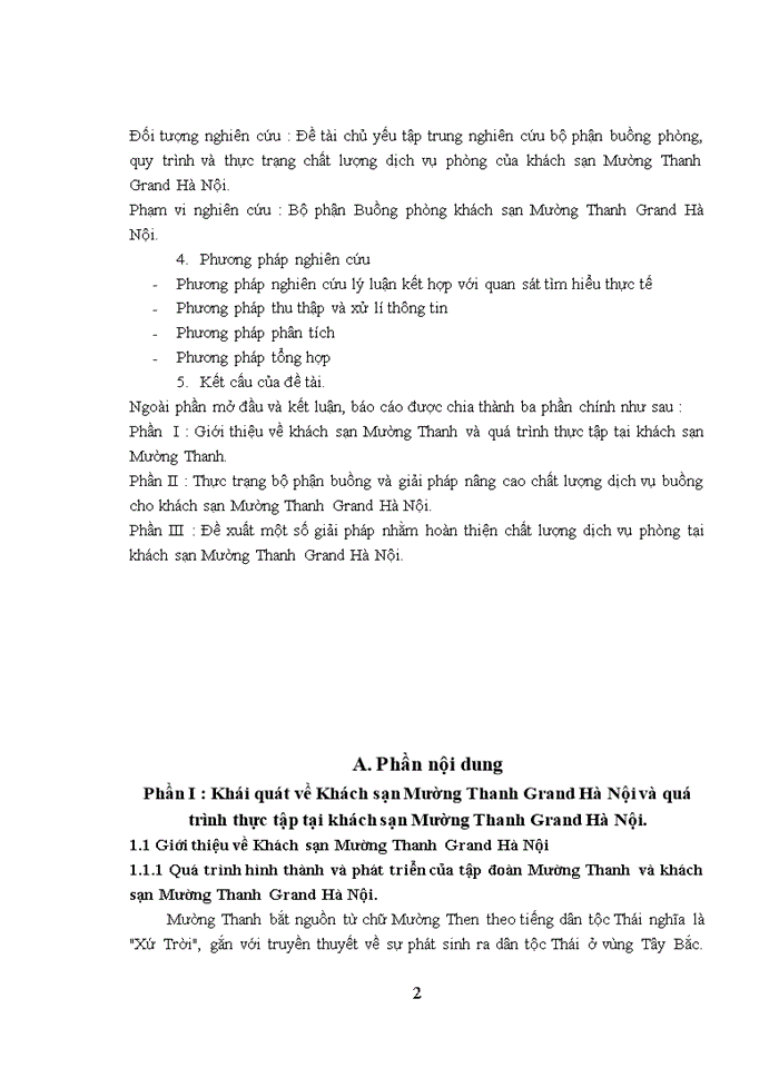 image for page Giải pháp nâng cao chất lượng dịch vụ buồng phòng tại khách sạn grand mường thanh hà nội