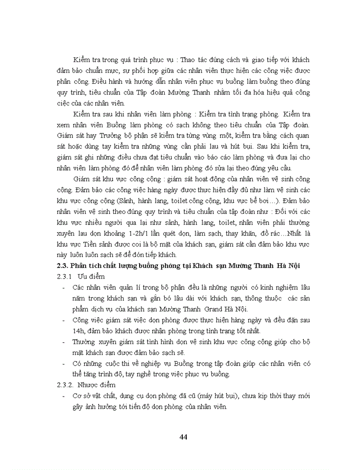 image for page Giải pháp nâng cao chất lượng dịch vụ buồng phòng tại khách sạn grand mường thanh hà nội