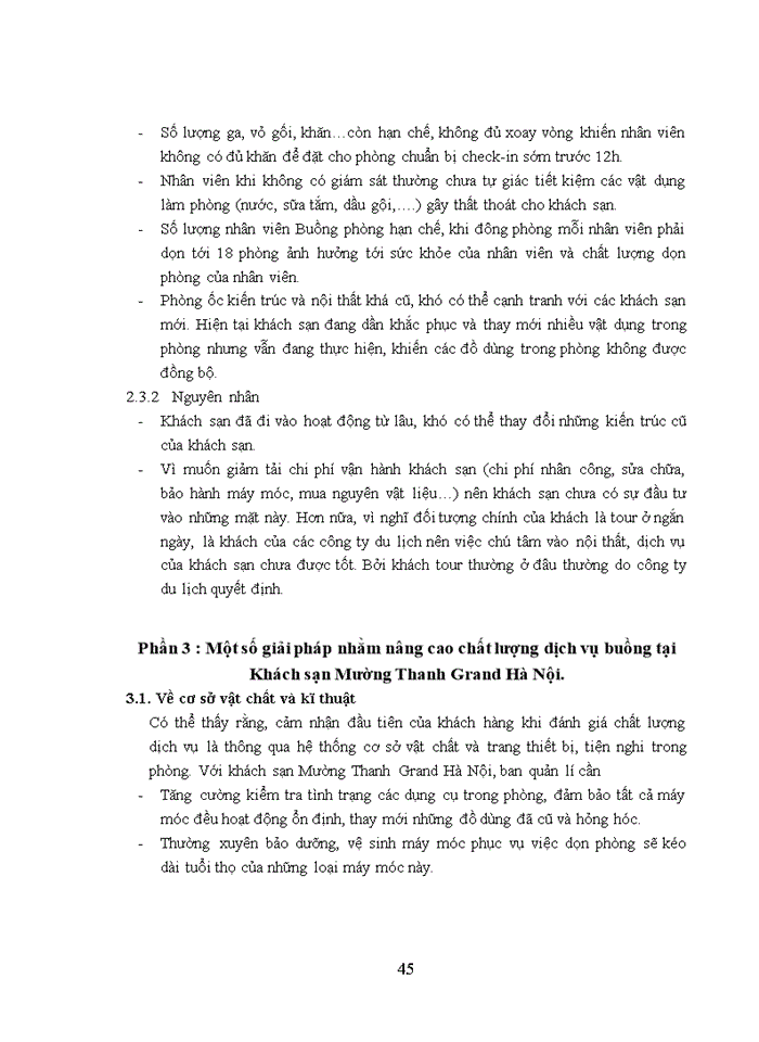 image for page Giải pháp nâng cao chất lượng dịch vụ buồng phòng tại khách sạn grand mường thanh hà nội