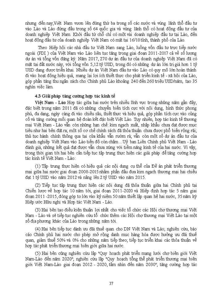 image for page Chính sách phát triển Công nghiệp Lào và Khả năng hợp tác với Việt Nam