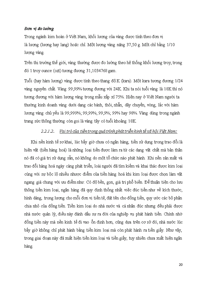 image for page Vàng và tiền giấy trong hệ thống tiền tệ quốc tế - Liên hệ thực tiễn Việt Nam