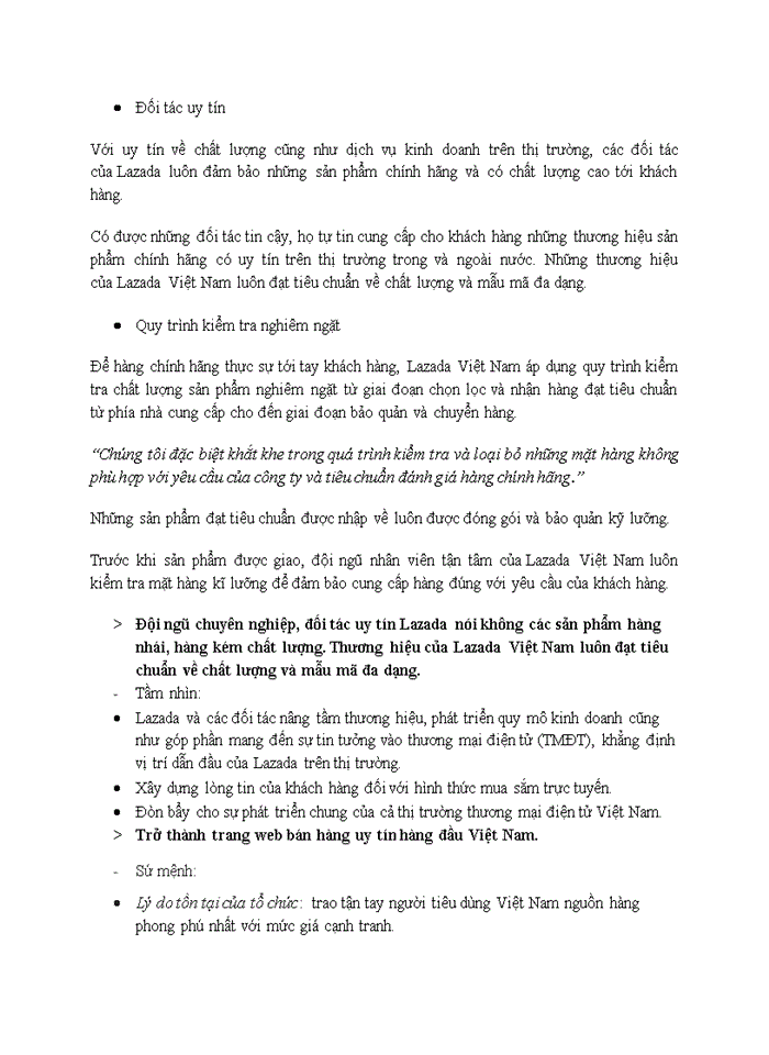 image for page Vận dụng các mô hình trong giáo trình để phản ánh quá trình hoạch định sứ mệnh và tầm nhìn chiến lược