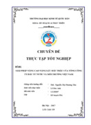 Giải pháp nâng cao năng lực đấu thầu của tổng công ty đầu tư nước và môi trường việt nam